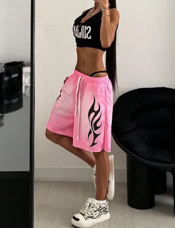 Pantaloni scurti SHEIN, roz