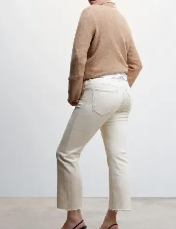 Blugi Mango Violeta, crem