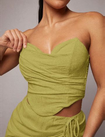 Top SHEIN, verde