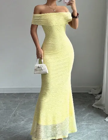 Rochie lunga SHEIN, galben