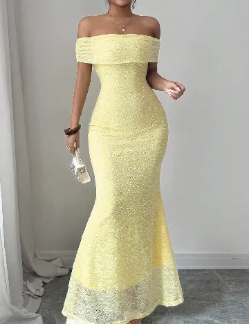 Rochie lunga SHEIN, galben