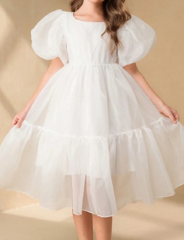 Rochie Shein Kids, alb