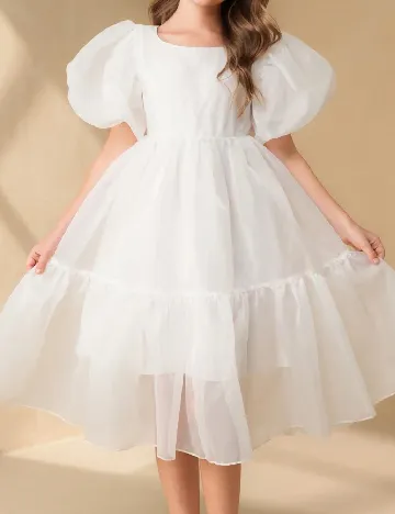 Rochie Shein Kids, alb