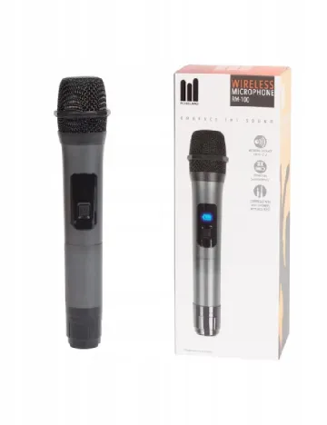 Microfon fara fir ROSELAND, negru
