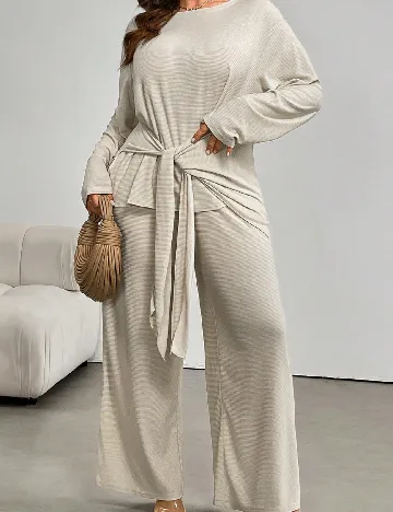 Compleu SHEIN CURVE, bej