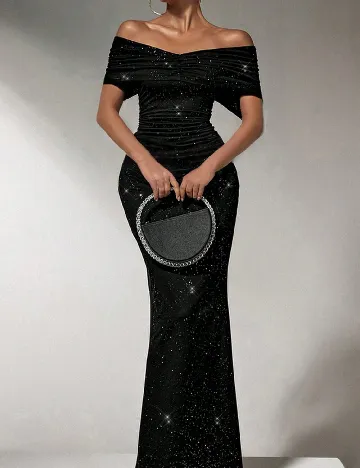 Rochie lunga SHEIN CURVE, negru