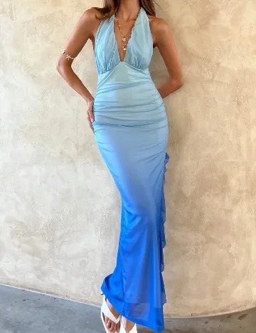 Rochie lunga SHEIN, albastru