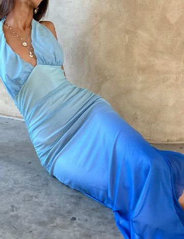 Rochie lunga SHEIN, albastru