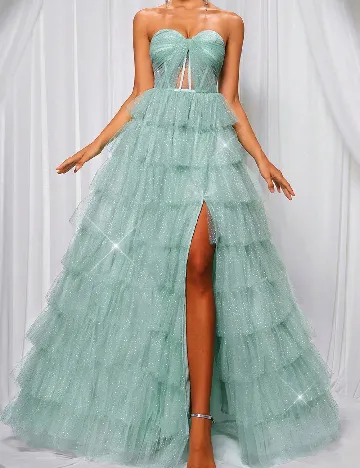 Rochie lunga SHEIN, turcoaz