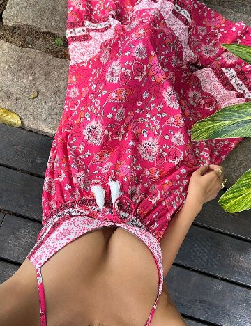 Rochie lunga SHEIN, roz