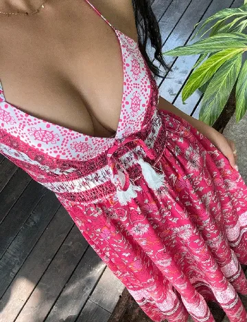 Rochie lunga SHEIN, roz