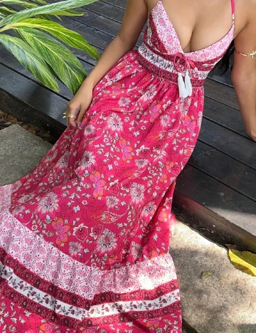 Rochie lunga SHEIN, roz