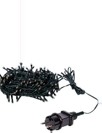 Ghirlanda luminoasa, 240 LED-uri, 20 de metri Dekra, alb cald