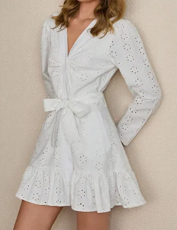 Rochie scurta SHEIN, alb