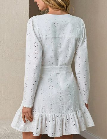 Rochie scurta SHEIN, alb