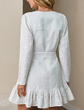 Rochie scurta SHEIN, alb