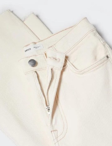 Blugi Mango, crem
