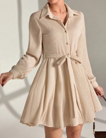 Rochie scurta SHEIN, bej