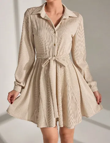 Rochie scurta SHEIN, bej