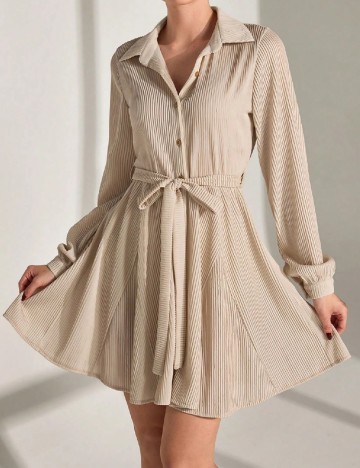 Rochie scurta SHEIN, bej