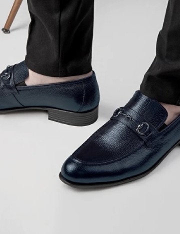 Pantofi Ducavelli, bleumarin inchis