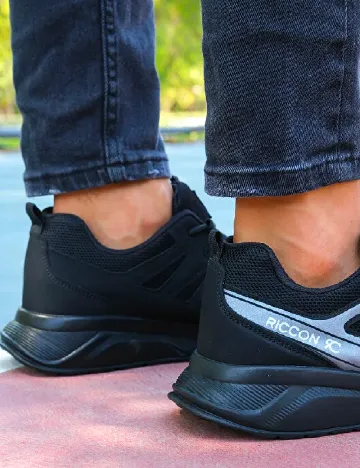 Adidasi Riccon, negru