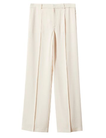 Pantaloni Mango, crem