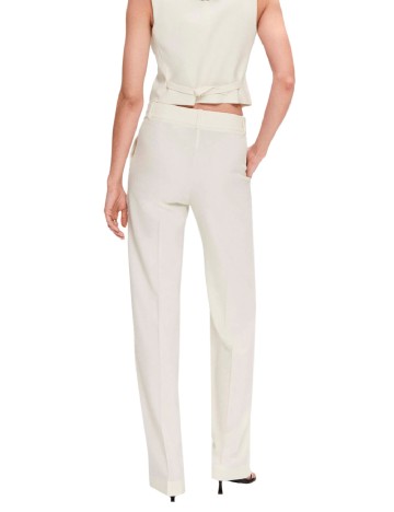 Pantaloni Mango, ecru
