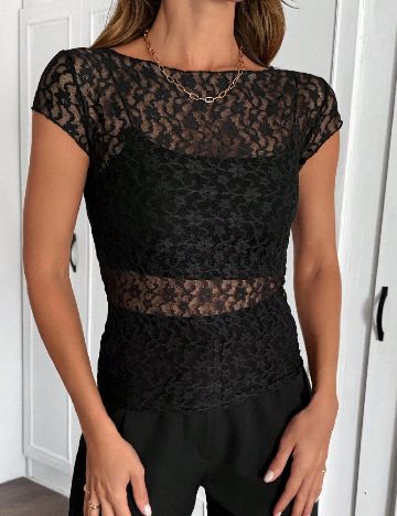 Tricou SHEIN, negru