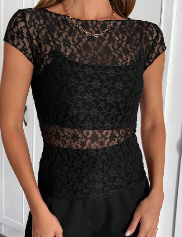 Tricou SHEIN, negru