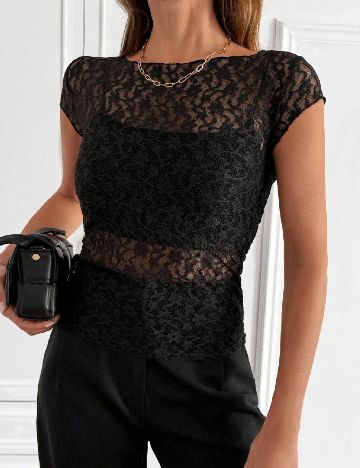 Tricou SHEIN, negru