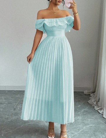 Rochie lunga SHEIN, albastru