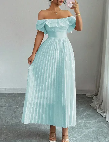 Rochie lunga SHEIN, albastru