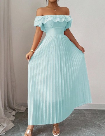 Rochie lunga SHEIN, albastru