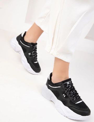 Adidasi Dark Step, negru