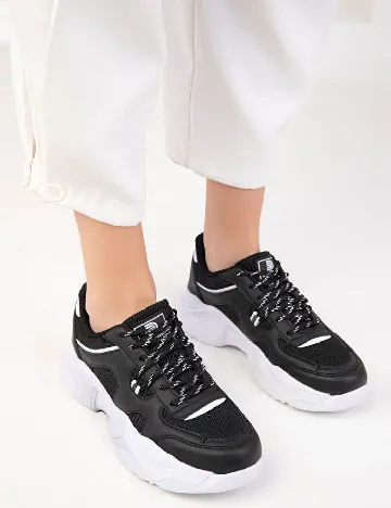 Adidasi Dark Step, negru