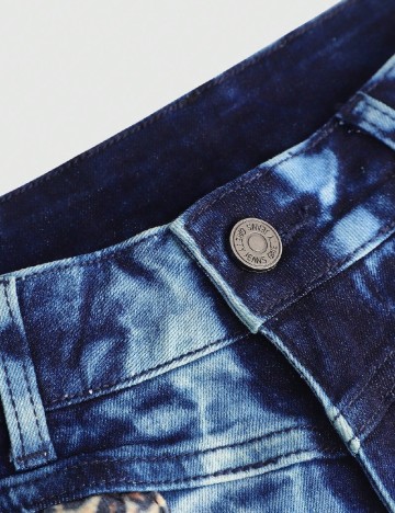 Pantaloni scurti Romwe, albastru