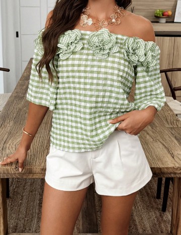 Bluza SHEIN, verde