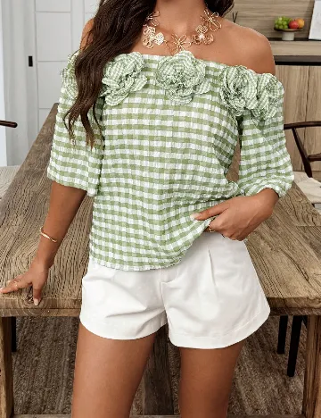 Bluza SHEIN, verde