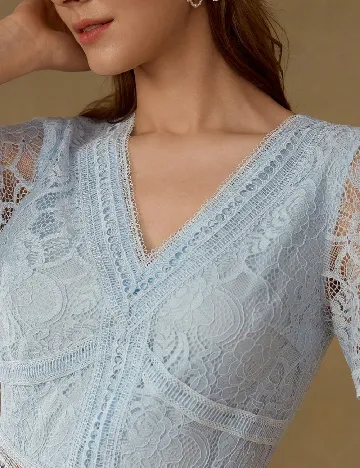 Rochie medie MOTF, albastru