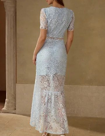 Rochie medie MOTF, albastru