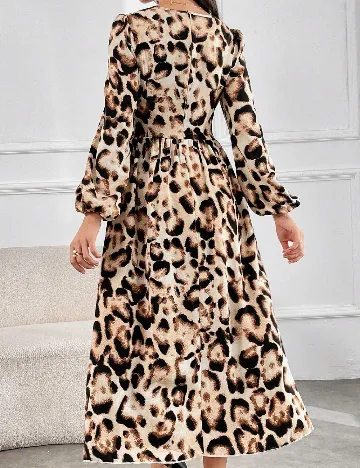 Rochie lunga SHEIN, animal print