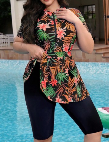 Compleu De Plaja SHEIN CURVE, mix culori