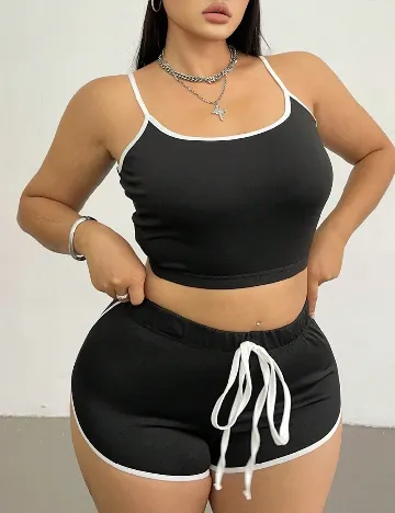 Compleu SHEIN CURVE, negru