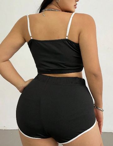 Compleu SHEIN CURVE, negru
