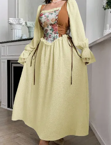 Rochie lunga SHEIN, galben