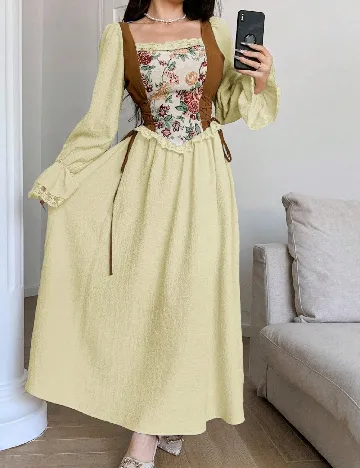 Rochie lunga SHEIN, galben
