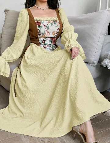Rochie lunga SHEIN, galben