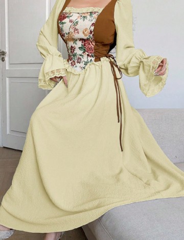 Rochie lunga SHEIN, galben