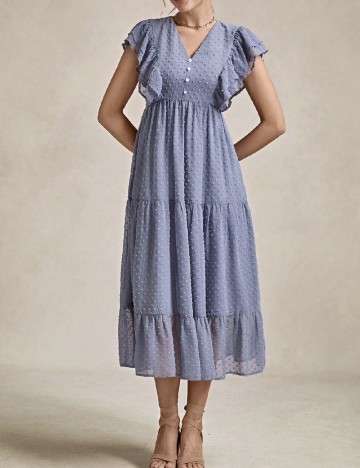 Rochie medie SHEIN, albastru